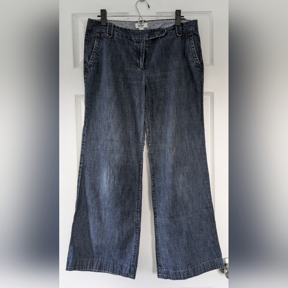 LOFT Marisa wide leg jeans